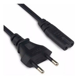 Kit 3 Cabo De Força Energia 2 Pinos Ps2 Ps3 Ps4 Notebook