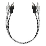 Kit 3 Cabos Rca Som Automotivo 1 Mt Injetado Taramps Stereo