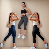 Kit 3 Calça Corsário Legging Feminino Dia Dia Preço Atacado