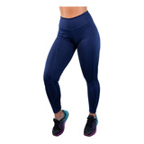 Kit 3 Calças Montaria Suplex Liso Fitness Academia Ginástica