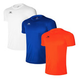 Kit 3 Camisas Penalty Masculinas X Para Treino Várias Cores