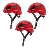 Kit 3 Capacete Focus Classe A Tipo 3 Montana Escalada Alpini
