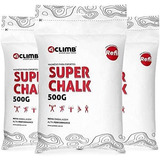 Kit 3 Carbonato De Magnésio Refil Super Chalk 500g - 4climb