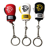 Kit 3 Chaveiros De Luva Boxe Pretorian Em Silicone