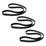 Kit 3 Fita Anel De Ancoragem 150cm 22kn Elevação Montanhismo