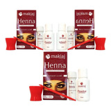 Kit 3 Hennas Sobrancelha Makiaj Alto Rendimento Fixação Rena