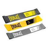 Kit 3 Mini Band Tensão Leve, Média E Forte Everlast 