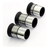 Kit 3 Oculares Telescópio Eyepiece De 4mm, 10mm E 20mm