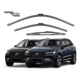 Kit 3 Palhetas Limpador De Para-brisa Volvo Xc60 2008 A 2020