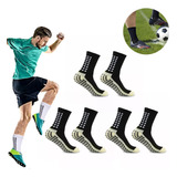 Kit 3 Par Meia Antiderrapante Futebol Esportiva Cano Medio