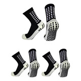 Kit 3 Pares Meia Antiderrapante Esportiva Futebol Treino