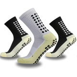 Kit 3 Pares Meia Antiderrapante Esportiva Futebol Treino