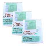 Kit 3 Pct Ração Quatree Supreme Filhote Salmão 1kg