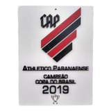 Kit 3 Placas Athletico Paranaense Campeão Títulos Atlético