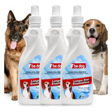 Kit 3 Removedor Limpa Xixi Enzimatico Urina Cães Cachorro