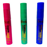 Kit 3 Rímel Mega Mascara Cílios Mia Make Love Atacado