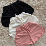 Kit 3 Short Academia Feminino Atacado