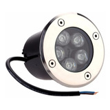 Kit 3 Spot Led Balizador Chão 5w Embutir Branco Quente 3000k