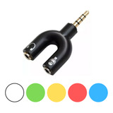 Kit 30 Adaptador P3 P2 Combo Fone Microfone Headset Console