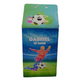 Kit 30 Caixa Milk - Personalizada Futebol Bola