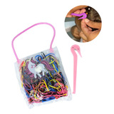 Kit 300 Elásticos De Silicone + Removedor 