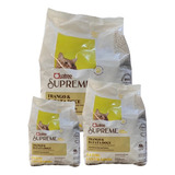 Kit 3pct Ração 1kg Quatree Supreme Gatos Castrados Frango