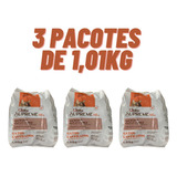 Kit 3pct Ração 1kg Quatree Supreme Gatos Castrados Salmão