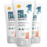 Kit 3un Magnesio Liquido Pro Chalk Liquid Chalk Tubo 75g