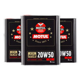 Kit 3x Óleo Motor De Carro Clássico Motul Classic 20w-50 6l
