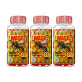 Kit 3x Termogenico Red Wasp 25 60 Caps Clone Pharma