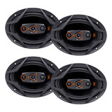Kit 4 Alto Falante Jbl 6x9 Pol 69qdms120 480w Multisystem