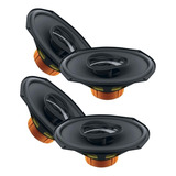 Kit 4 Alto Falantes Hertz Dcx 690 6x9 Pol 180w Universal Cor Preto
