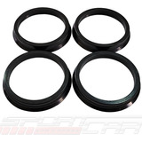 Kit 4 Anel Centralizador Roda / Ext 66,56mm / Int 57,1mm Vw