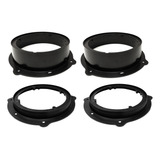 Kit 4 Aro Adaptador Alto Falante Fiat Stilo 2003 A 2010