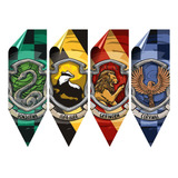 Kit 4 Bandeiras Casas Harry Potter Envio Full Decoração