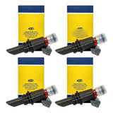 Kit 4 Bicos Injetores Fox Gol G4,g5 Iwp176 Marelli Original