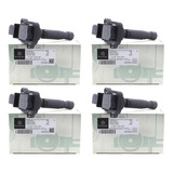 Kit 4 Bobinas Ignição Mercedes C180 Cgi C200 C250 0986221066