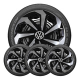 Kit 4 Calota Aro 15 Spider Vw Gol G1 G2 G5 G6 G7 2001 2013
