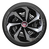 Kit 4 Carlotas Esportivas Aro 14 Spider Argo Stilo Uno Palio