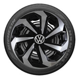 Kit 4 Carlotas Esportivas Aro 15 Spider Vw Gol Fox Saveiro