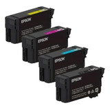 Kit 4 Cartuchos Tinta Epson Plotter T3170 T3170m T5170 Orig