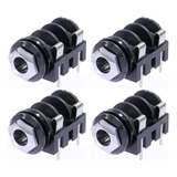 Kit 4 Conector Plug Jack P10 Painel Pci Neutrik Nmj4hcd2 
