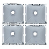 Kit 4 Corneta Lente Hdf Expansor 2119 2 Pol Boca Quadrada