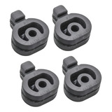 Kit 4 Coxim Borracha Traseiro Escapamento Ford Ka 1999-2008