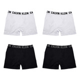 Kit 4 Cuecas Calvin Klein Trunk Sem Costura