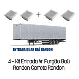 Kit 4 Entrada Ar Furgão Baú Randon Carreta Randon