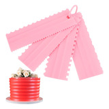 Kit 4 Espátulas Decorativas De Confeiteiro Para Bolo Dupla