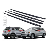 Kit 4 Friso Externo Vidro Porta Asx 2011 Até 2016