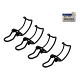 Kit 4 Grampo Fixador Caixa Filtro De Ar Hyundai Hr 06 A 23