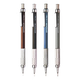 Kit 4 Lapiseiras Pentel Graphgear 500 0.3,0.5,0.7,0.9 